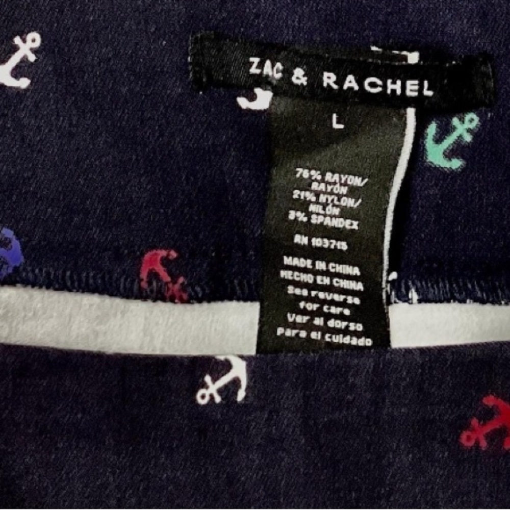Zac & Rachel- “ anchors away”skort -size L - Picture 4 of 4
